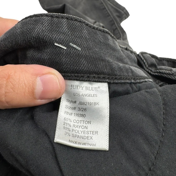 Judy Blue Skinny Fit Distressed Denim Jean - Picture 7 of 13